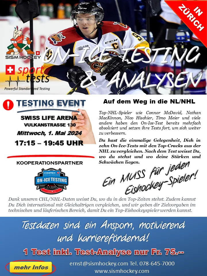 Testing Flyer Zurich png On-Ice Testing,on,on-ice skating,nhl,testing,on-ice