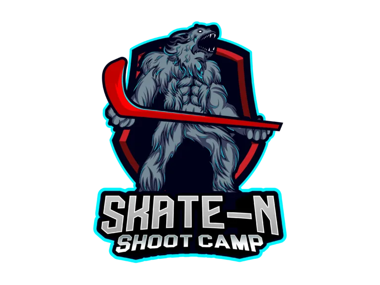 Skate N Shoot Logo weiss