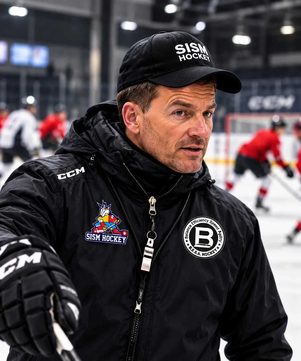 Herbie Schädler – Hockeytraining auf dem Eis