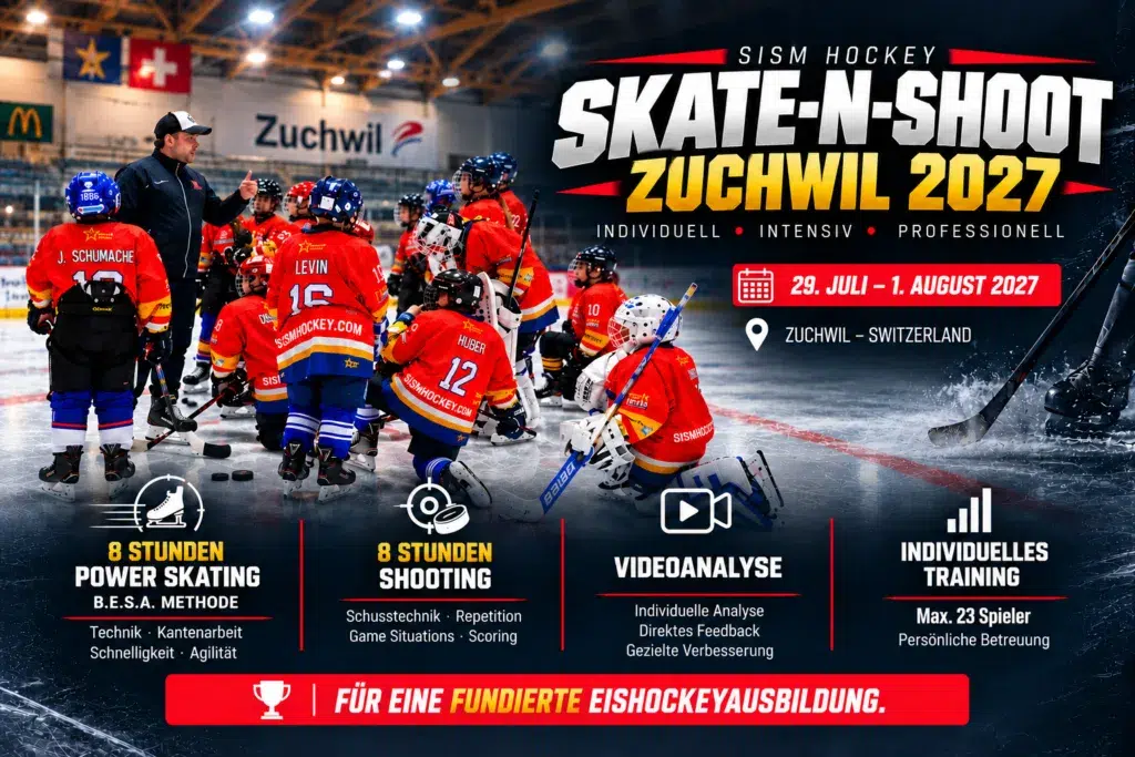 Skate N Shoot Zuchwil Hockey Camp SISM Hockey, eishockey, marsblade, sismhockey
